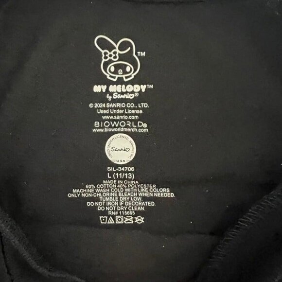 Sanrio My Melody Graphic Tee Size L 11/13 - Picture 2 of 2
